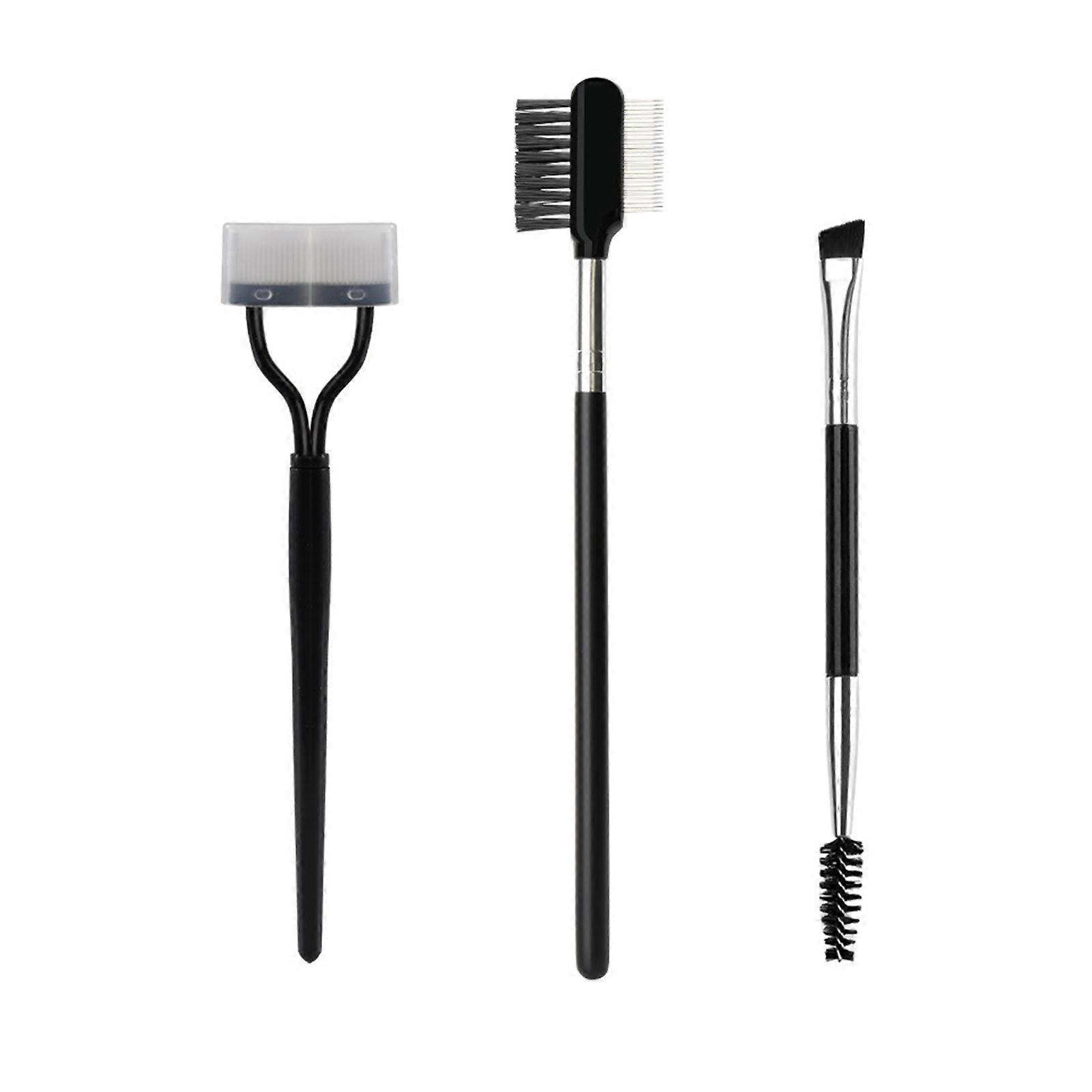 Eyelash Comb Brush Tool Eyebrow Brush Comb Lash Separator Tool Double Ended Eye Brow Spoolie Brushes for Makeup Grooming