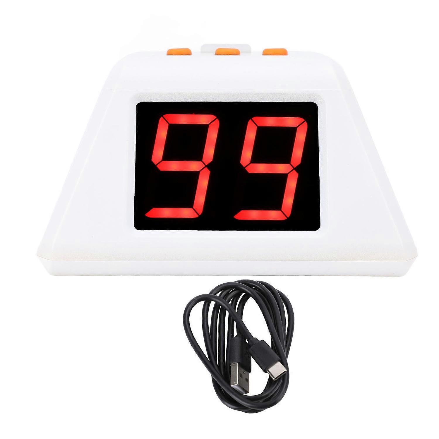4 Sided Digital Timer 1.4 Inch Digits LED Screen Preset Time Digital Shot Countdown Stopwatch for Ch