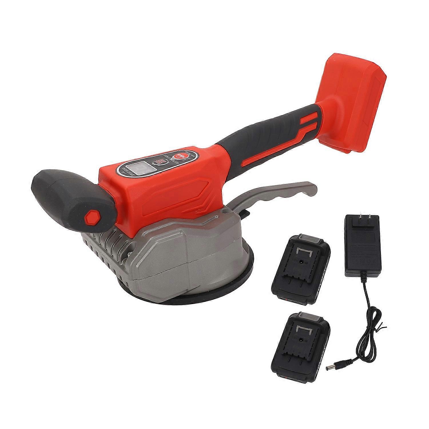 20V Tile Vibration Leveling Machine 8500rpm 12 Speeds Handheld Tile Laying Machine with 123mm Suctio