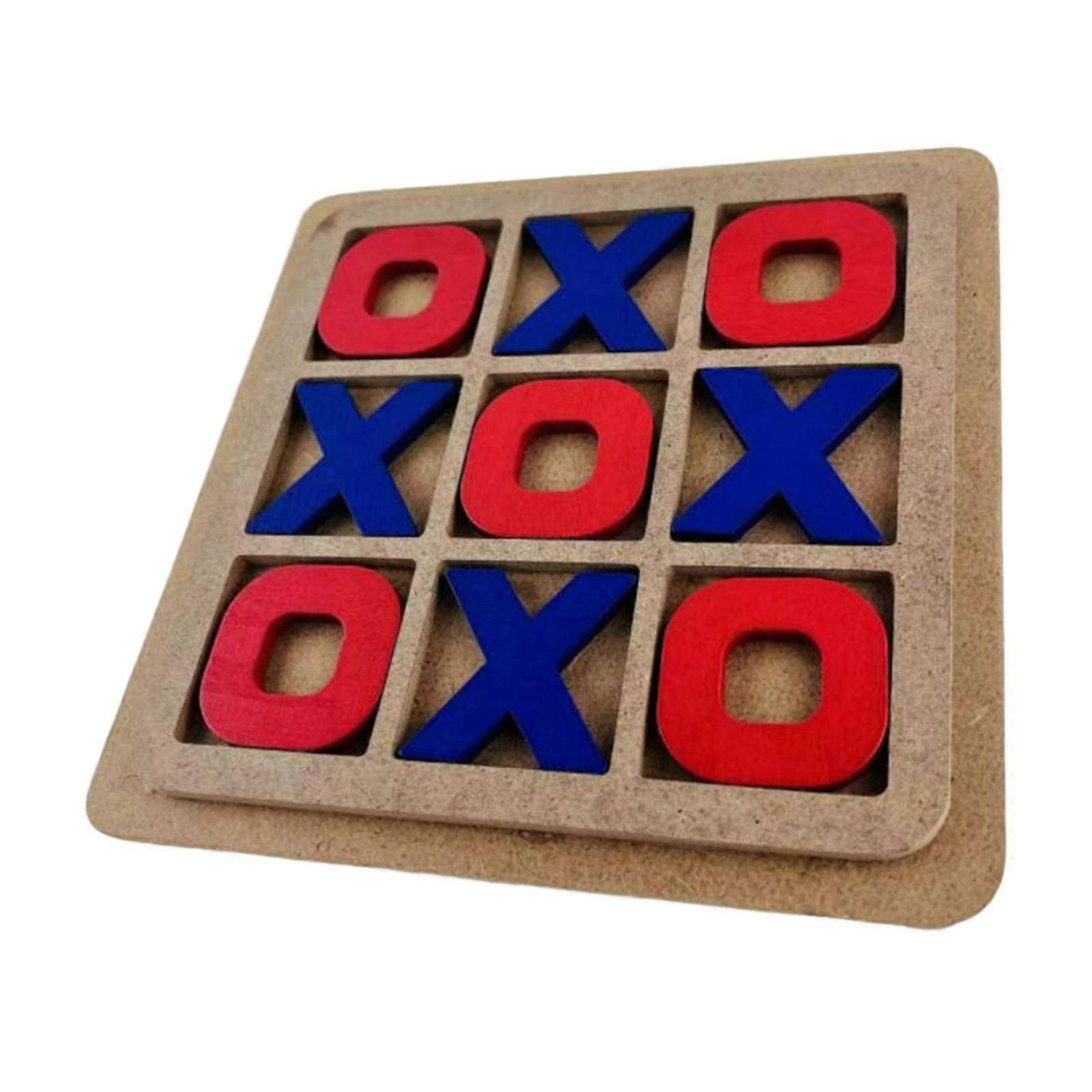 Tic TAC Toe Game Strategy Puzzle Family Game Board Game for Adults