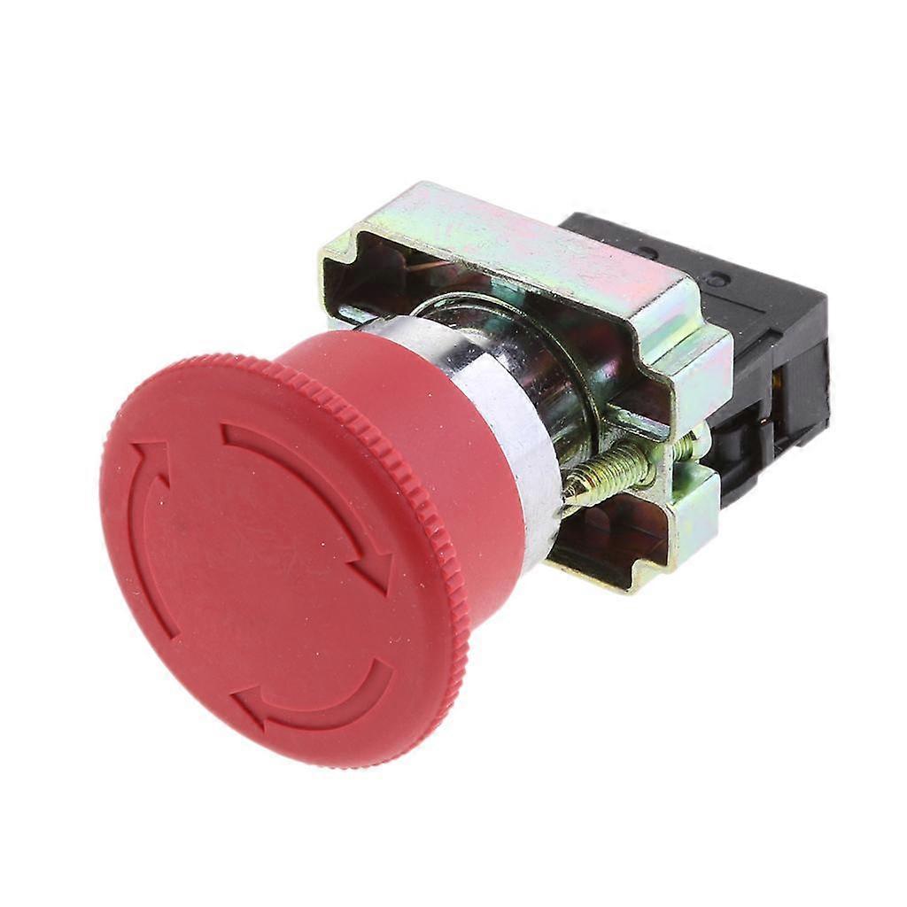 XB2-BS542 RED Mushroom NC Emergency Latching Rotary Stop Push-button Switch