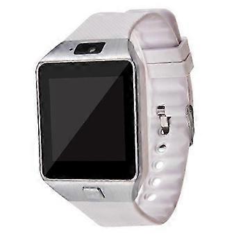 Sim Smartwatch Met Camera Bluetooth-compatibel Polshorloge Voor Mannen Vrouwen Wit