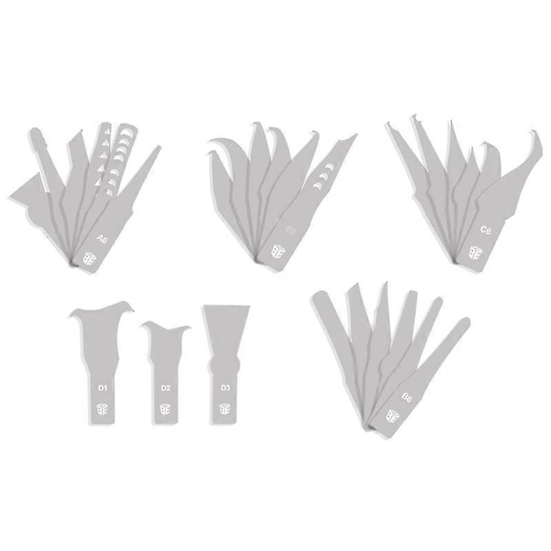 BEST-69A 27 PCS/Set Cutting CPU Repairing tools