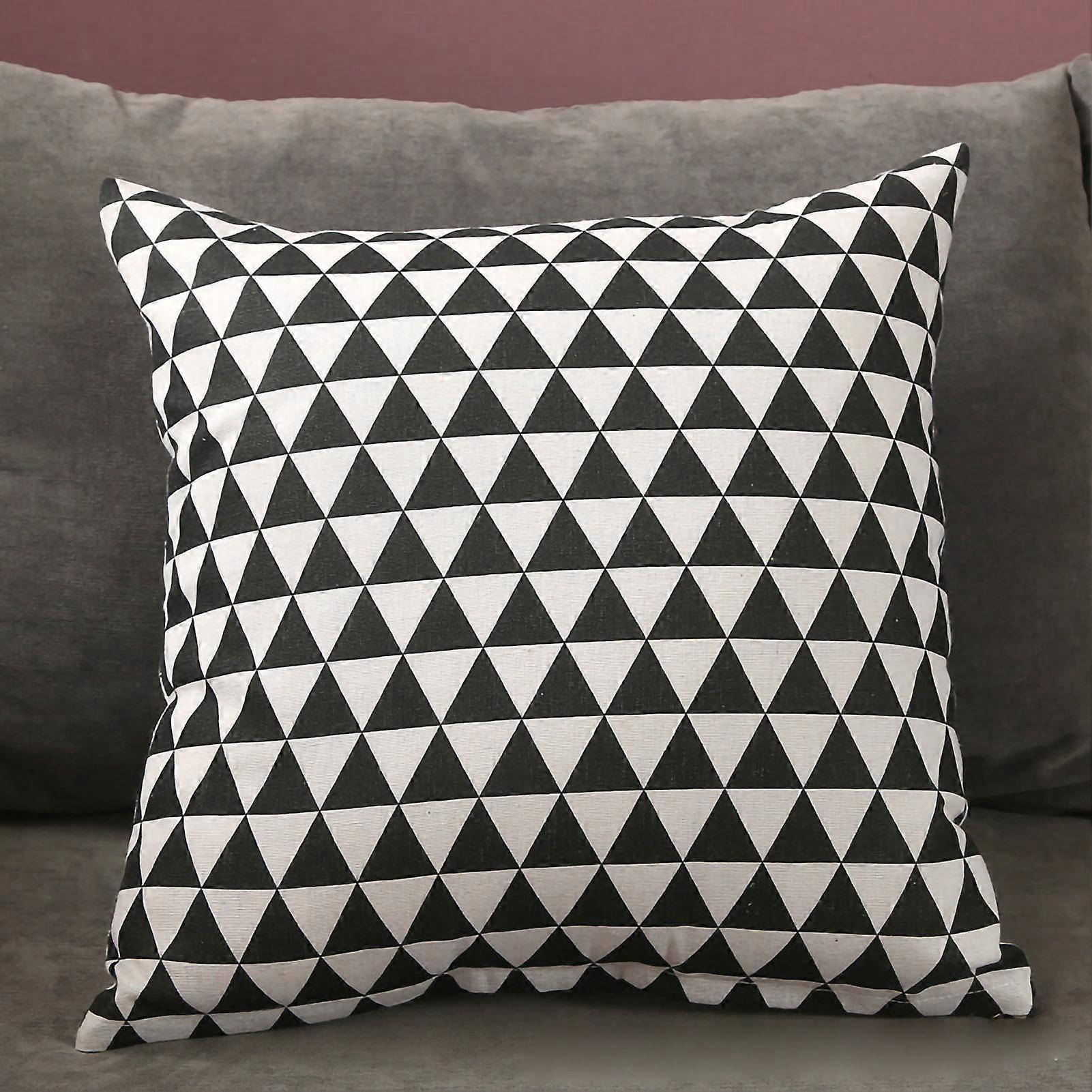 Home Pillow Case Sofa Cushion Accessories Linen Nordic Style Daily Use Home Textiles