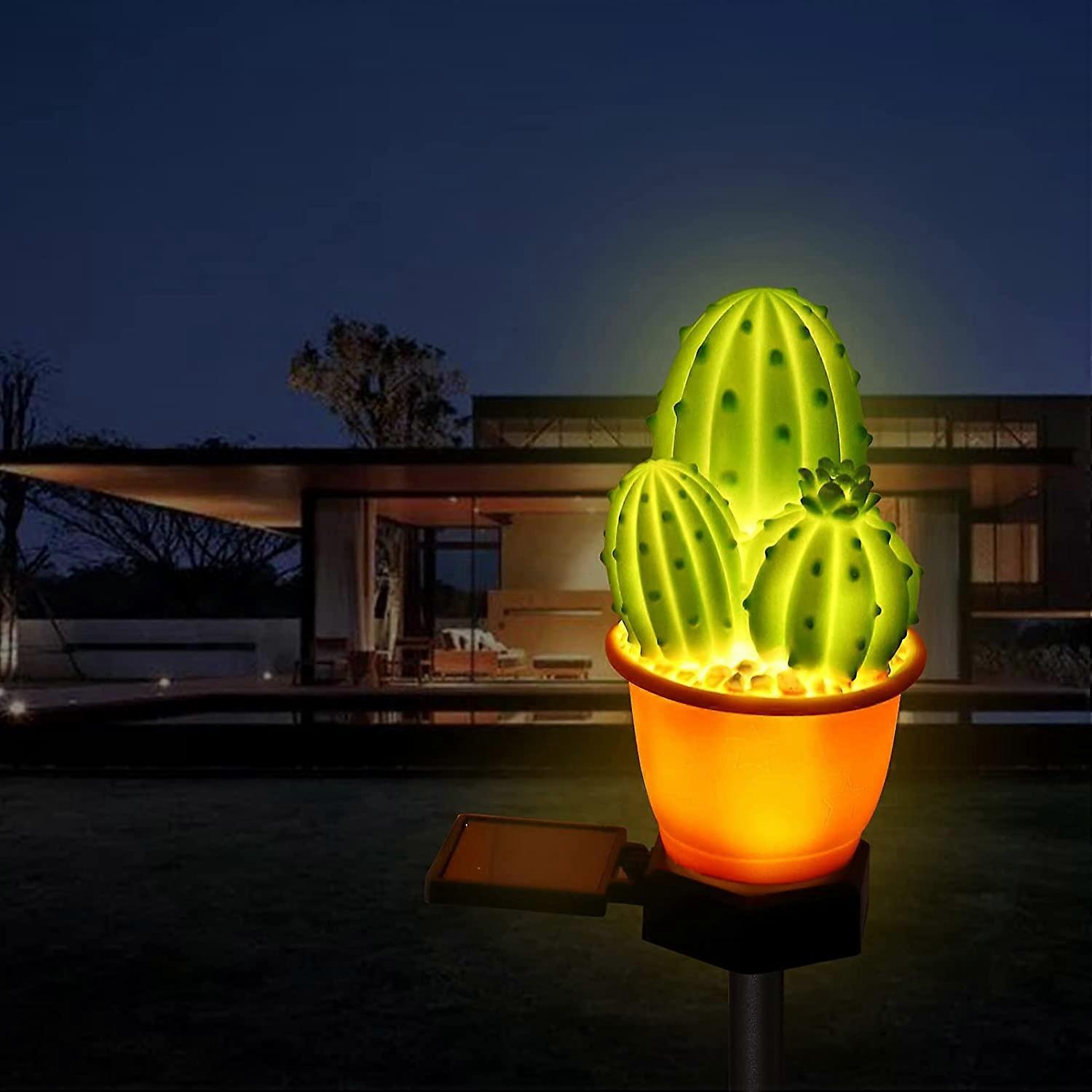 Solar Decorative Lights, Landscape Lighting, Cactus