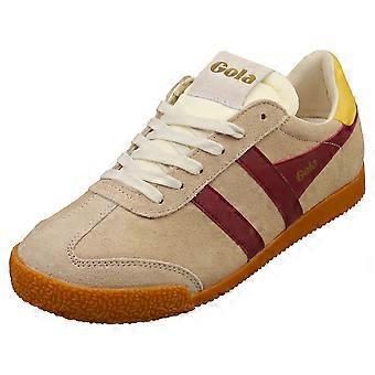 Gola Elan Womens Fashion Trainers in Bone Cerise