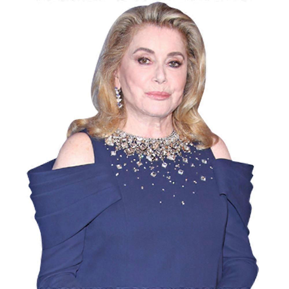 Catherine Deneuve (Blue Dress) Half Body Buddy Cutout