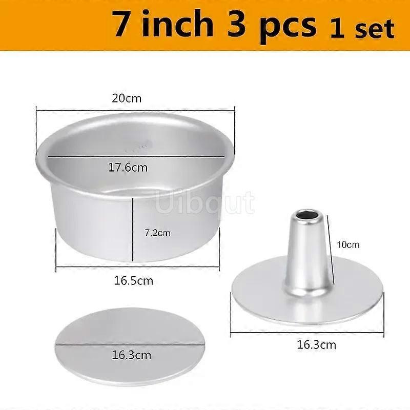 25cm Non-stick Chiffon Cake Pan With Removable Bottom For Easy Release