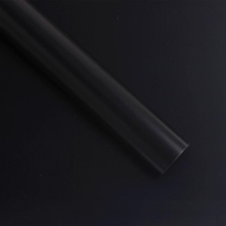 20 Sheets / Pack Flower Wrapping Paper Matte Paper Gift Paper Translucent Wrapping Paper Material, Colour: Black