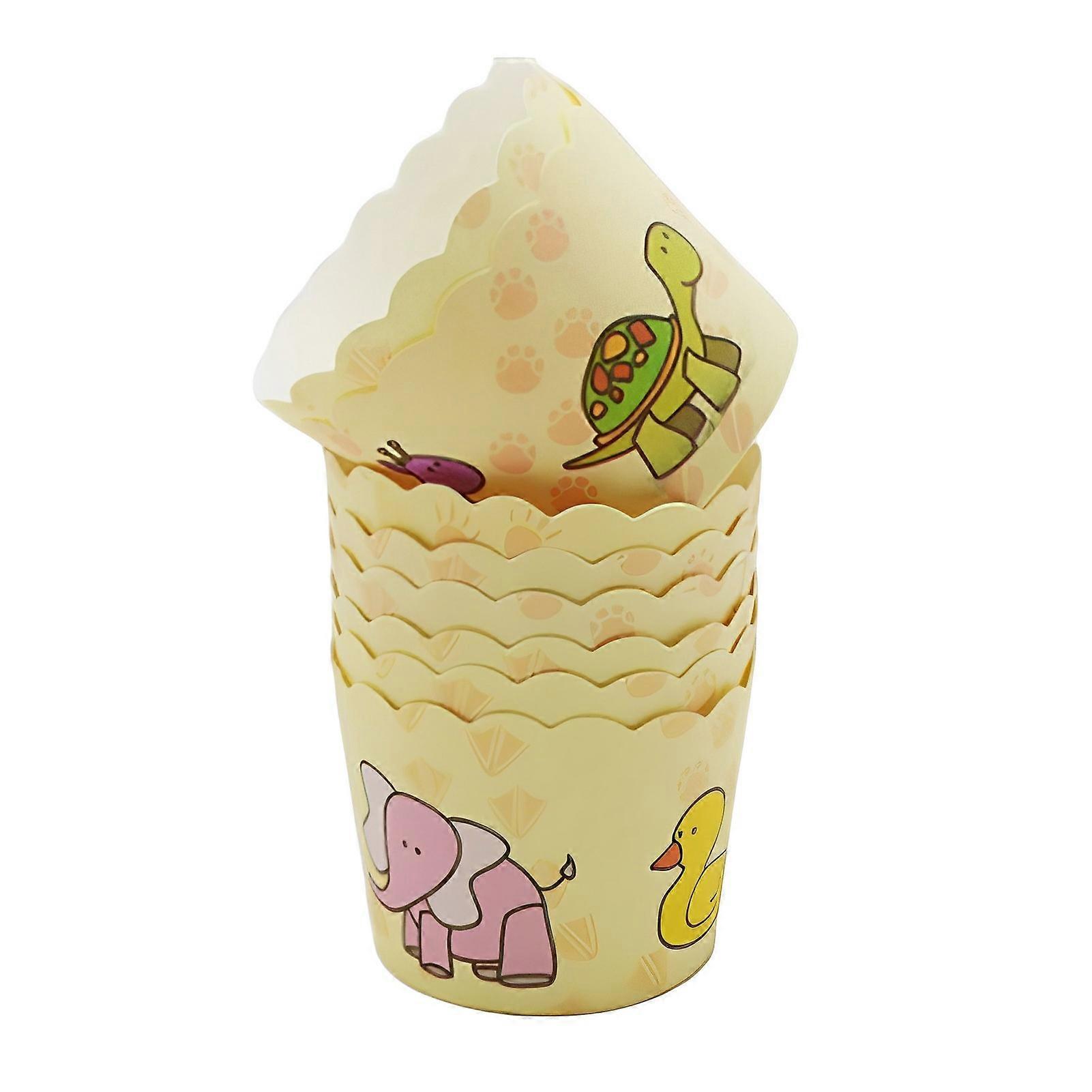 Practical Cupcake Muffin Cases Non-stick Cake Dessert Baking Cases Liners