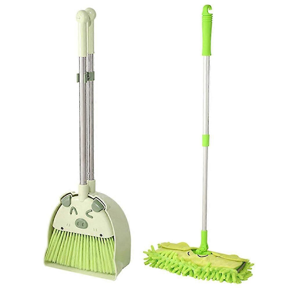 1セットの子供ほうき子供モップちりとりホーム掃除玩具子供は遊び玩具のふりをします
