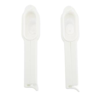 Sellado de bolsas de 2 piezas con boquilla de vertido Clip de bolsa de alimentos de plástico apto para lavavajillas de 6.7 pulgadas para bocadillos de cocina