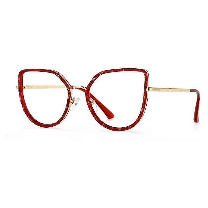 53386 TR90 רטרו חתול עין אנטי כחול אור אופטי משקפיים מסגרות נשים אופנה מחשב משקפי ראייה