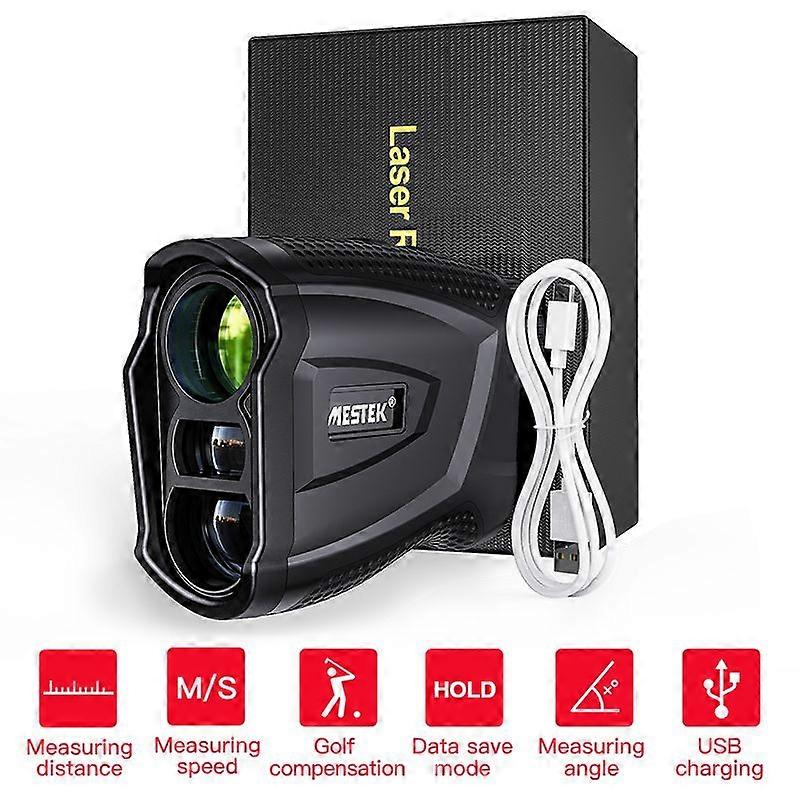 Mestek 600M Yd Golf Laser Rangefinder Golf Rangefinder Measuring Tape Distance Meter Laser Meter Golf Rangefinder for Hunting