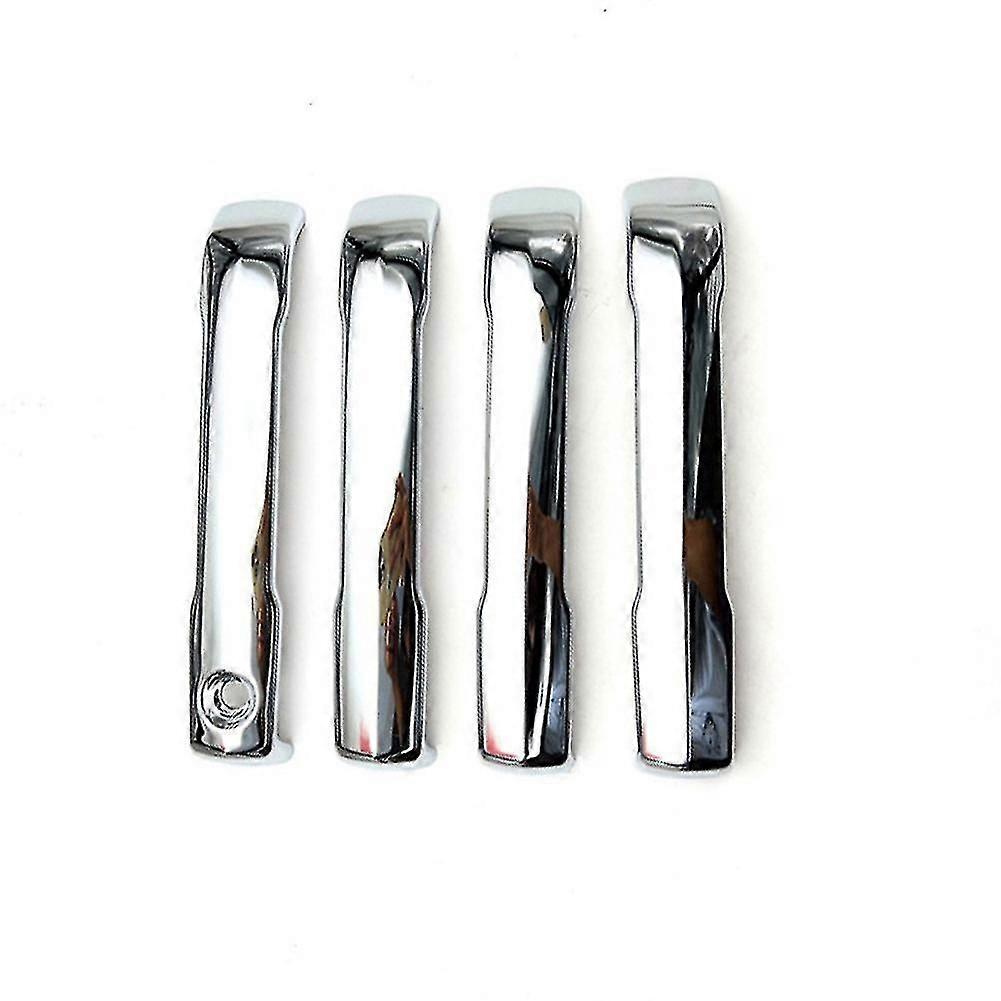 4pcs Abs Silver Chrome Outer Side Door Handle Cover With Smart Hole For - 2022+
