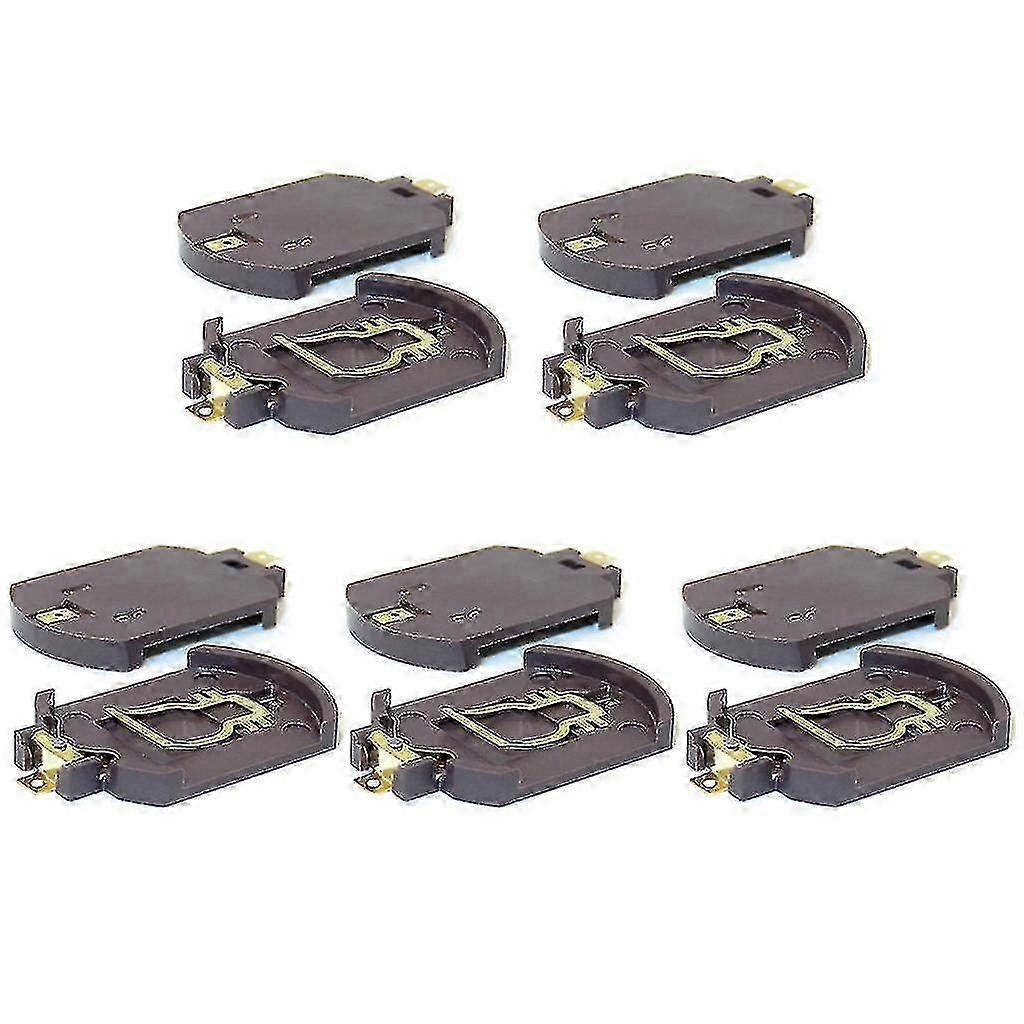 10pcs Light Weight Button Battery Base Container Plastic Holder For Cr2016