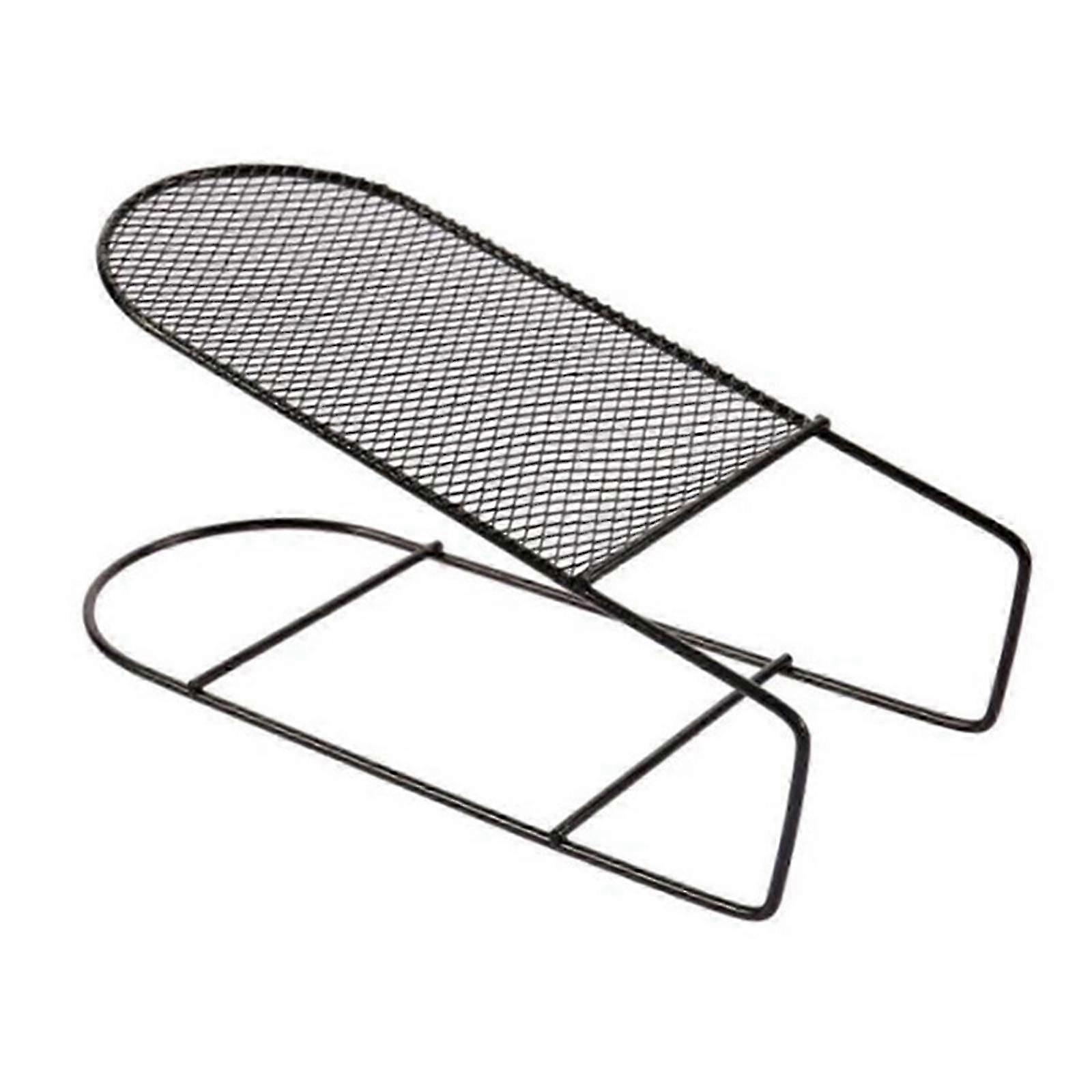 Metal Double Layer Stackable Shoe Rack Organizer for Sandals, Space Saving Storage Shelf