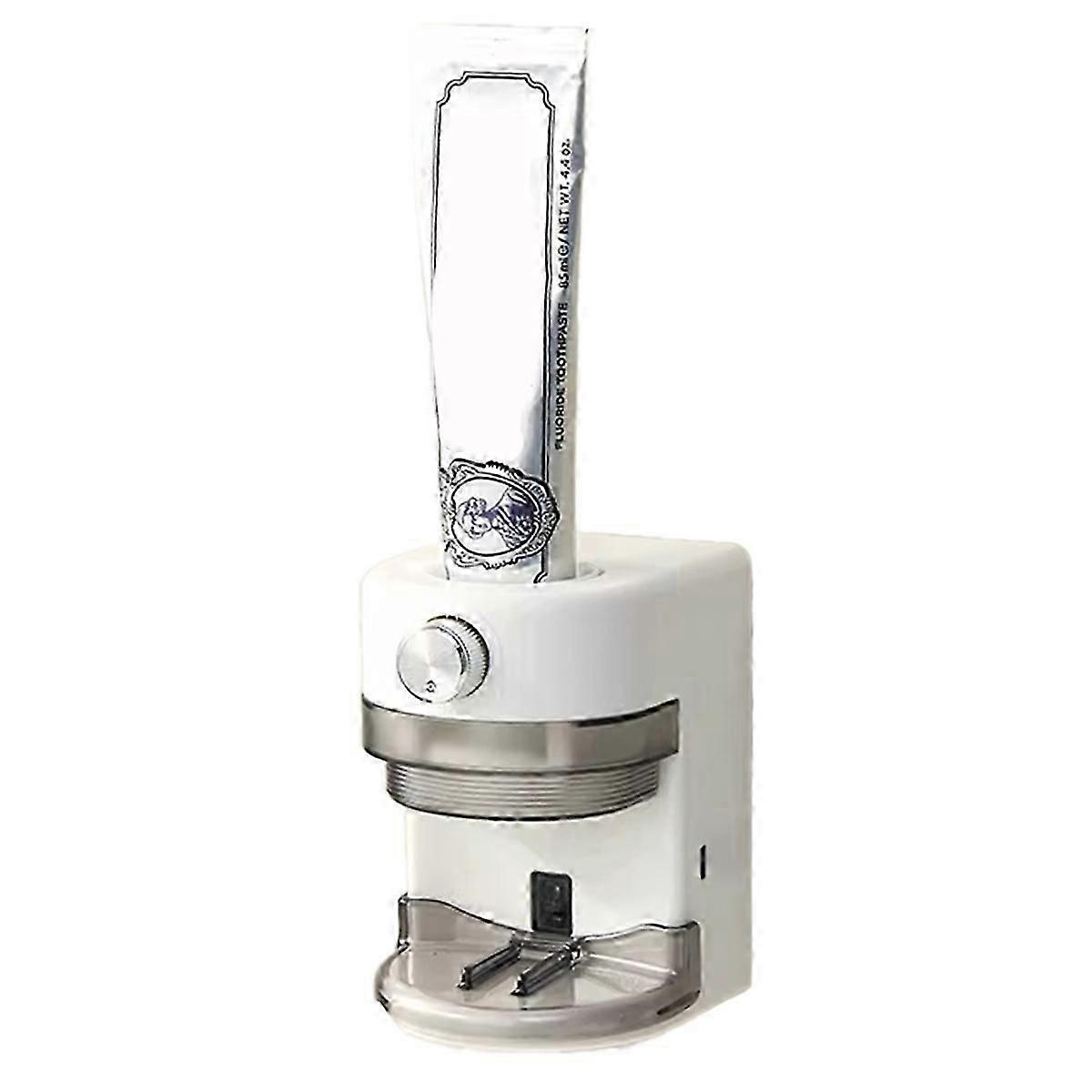 Automatic Toothpaste Squeezer - Hands-Free, Wall-Mounted, Removable, Punch-Free for Easy Bathroom O