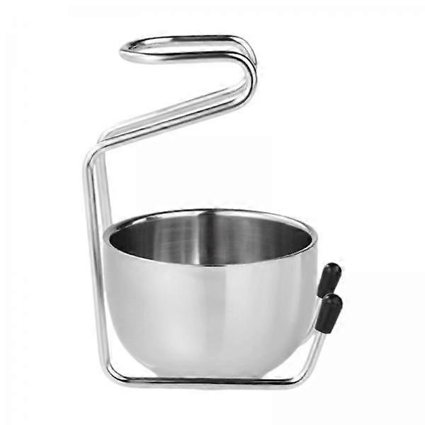 2x Shaving Bowl Stainless Steel,Shaving Cup,for Wet Shaving,Easy to Lather