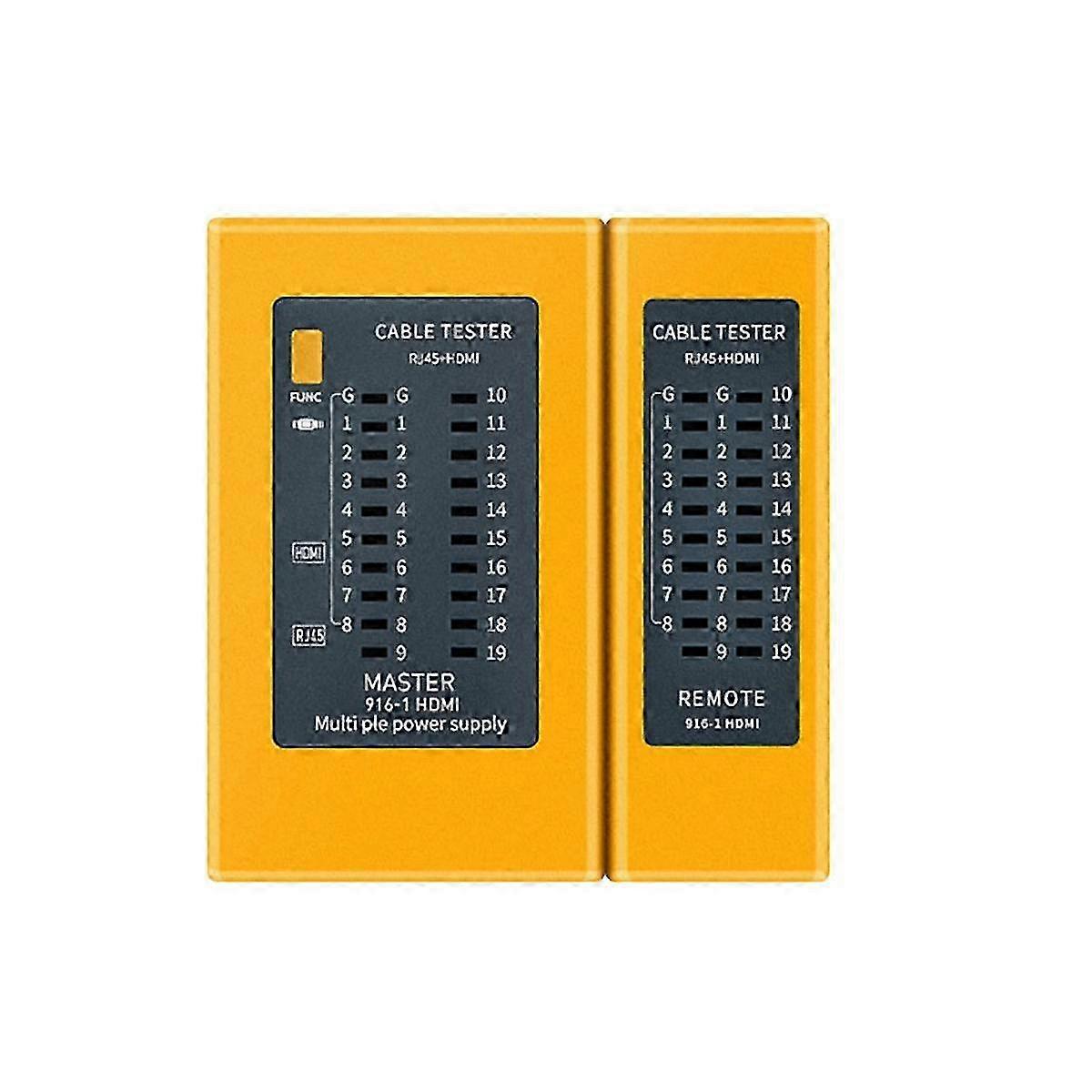 RJ45 RJ11 Network Cable Tester with Wire Line Finder and Industrial Control for LAN Testing