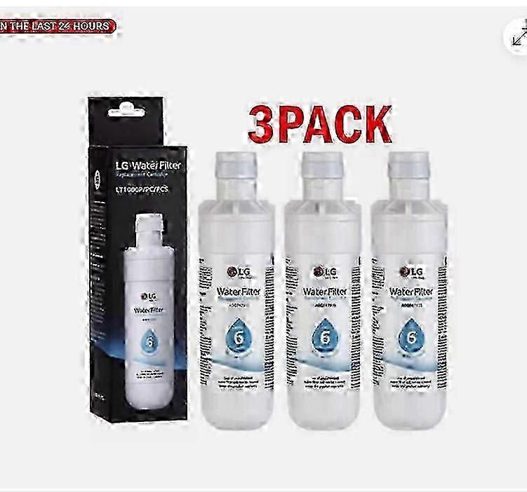 3-PACK LG-LT1000P ADQ747935 Refrigerator Water Filter Replacement UKzz