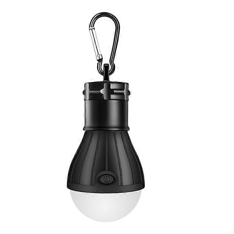 LED Camping Light Bulb Tent Lamp with Clip Hook Portable Hanging Lantern Emergency Light