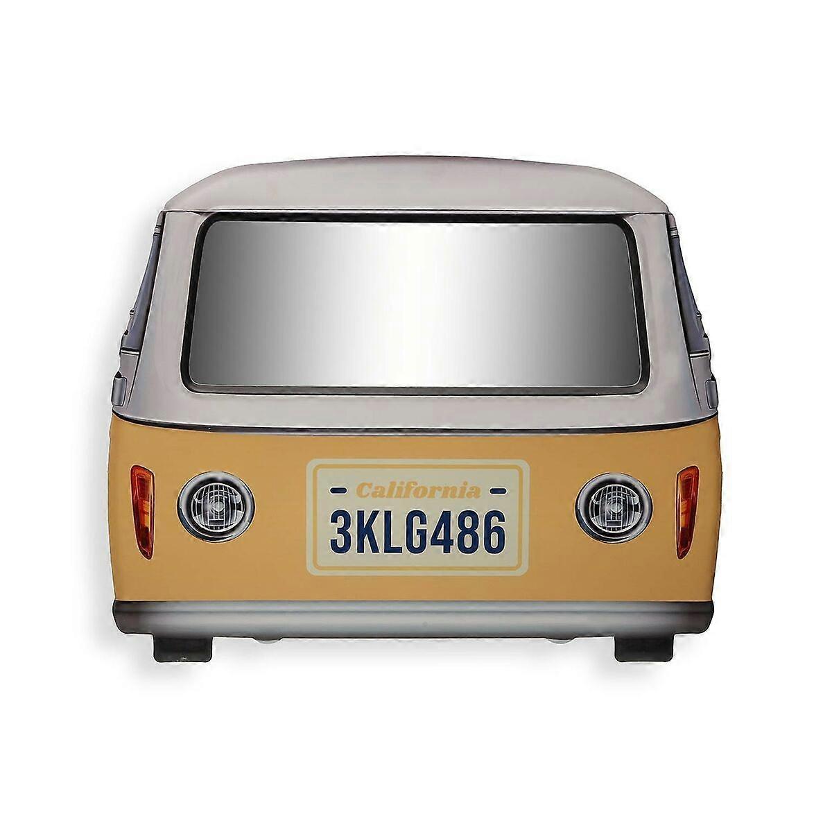Wall Mirror Versa Yellow Transporter 9 x 51 x 61 cm