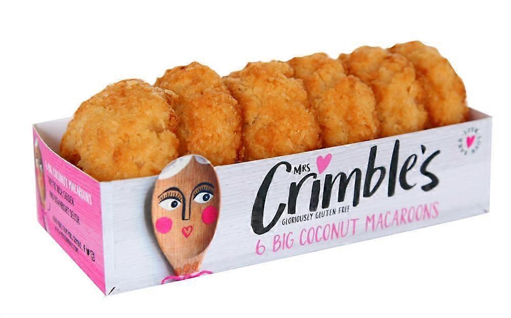 Mrs Crimbles Large Plain Macaroons 200g