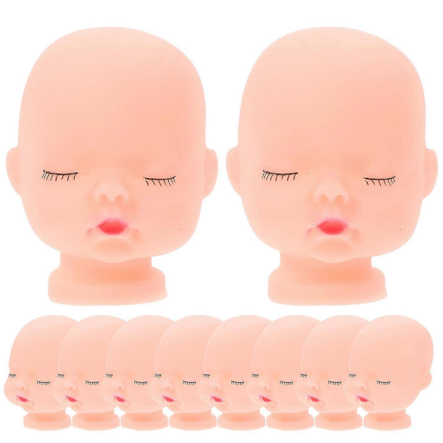 10 Pcs Car Key Chain Mini Plastic Baby Doll Body Part Replacement Keychain Making Tiny Babies Plasti