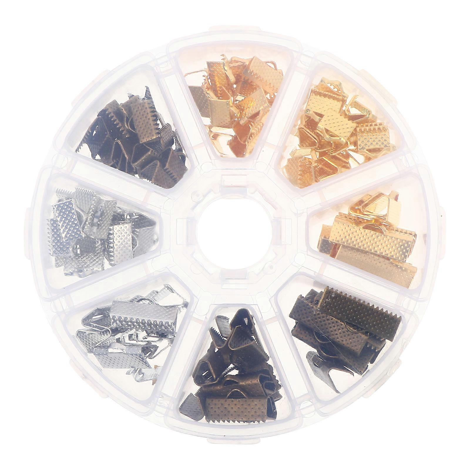 Clamp Cord Ends, Versatile Fasteners for DIY Jewelry and Craft Enthusiasts, Strong Build