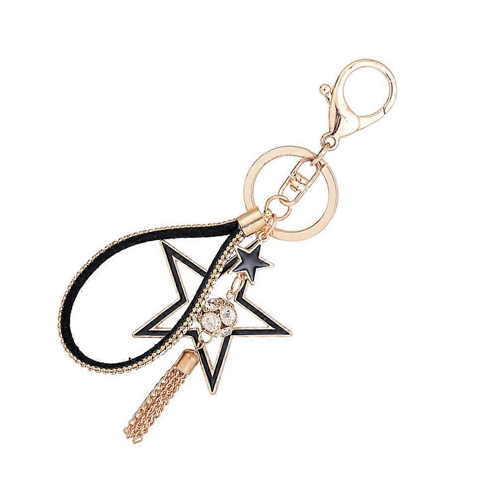 Crystal Charm Keychain with Pendant for Bag and Key Attachment