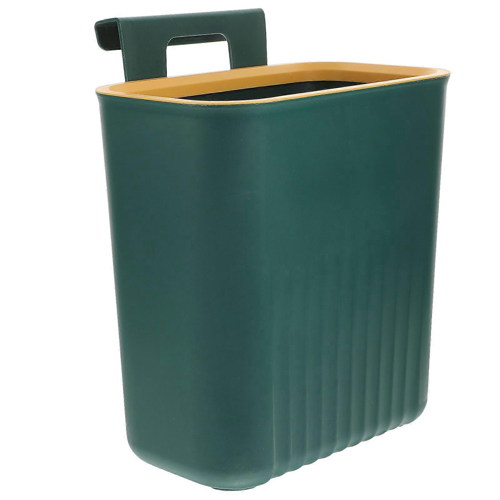Waste Bin for Kitchen Designed to Hang on Doors and Save Room