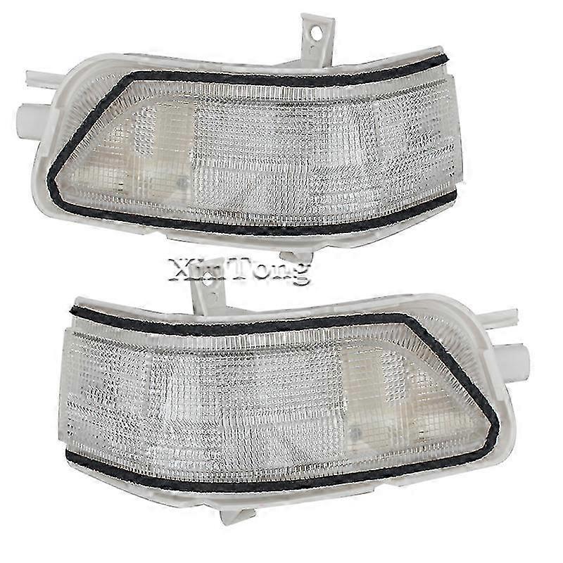 LED Turn Signal Light for Rearview Mirror Compatible with Certain Brand Vehicles 2007-2011 Models, Left and Right Side Bulb Included