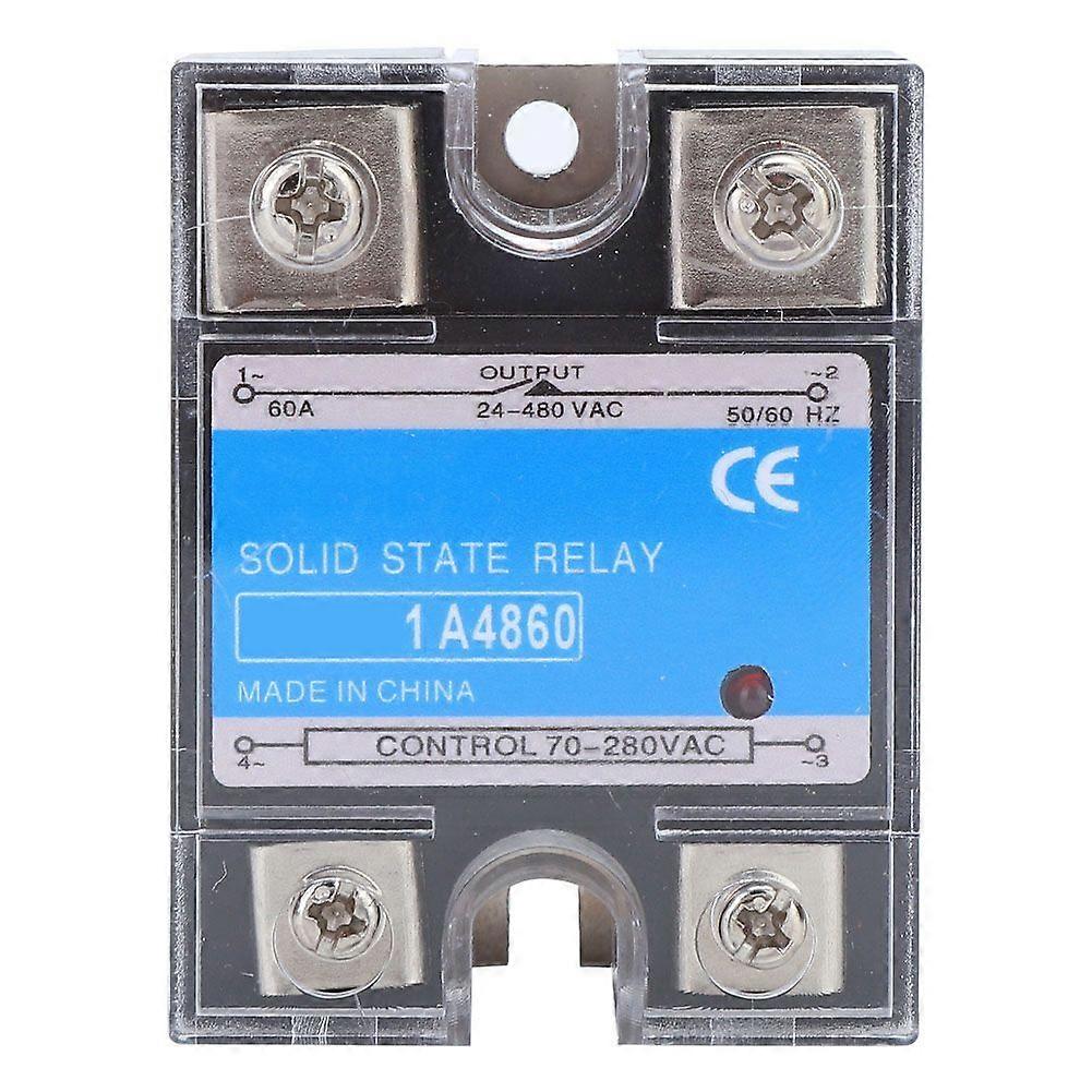 High quality  Bellmei single phase solid state relay input 70-280VAC load 24-4...