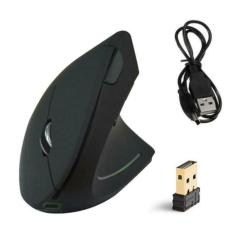 Right Hand Wireless Vertical Gaming Mouse Ergonomic Desktop Charger Version
