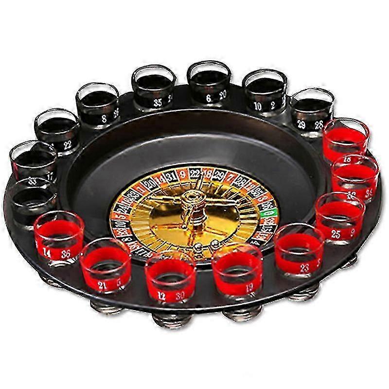 Drinking Game Roulette Set With 16 Shot