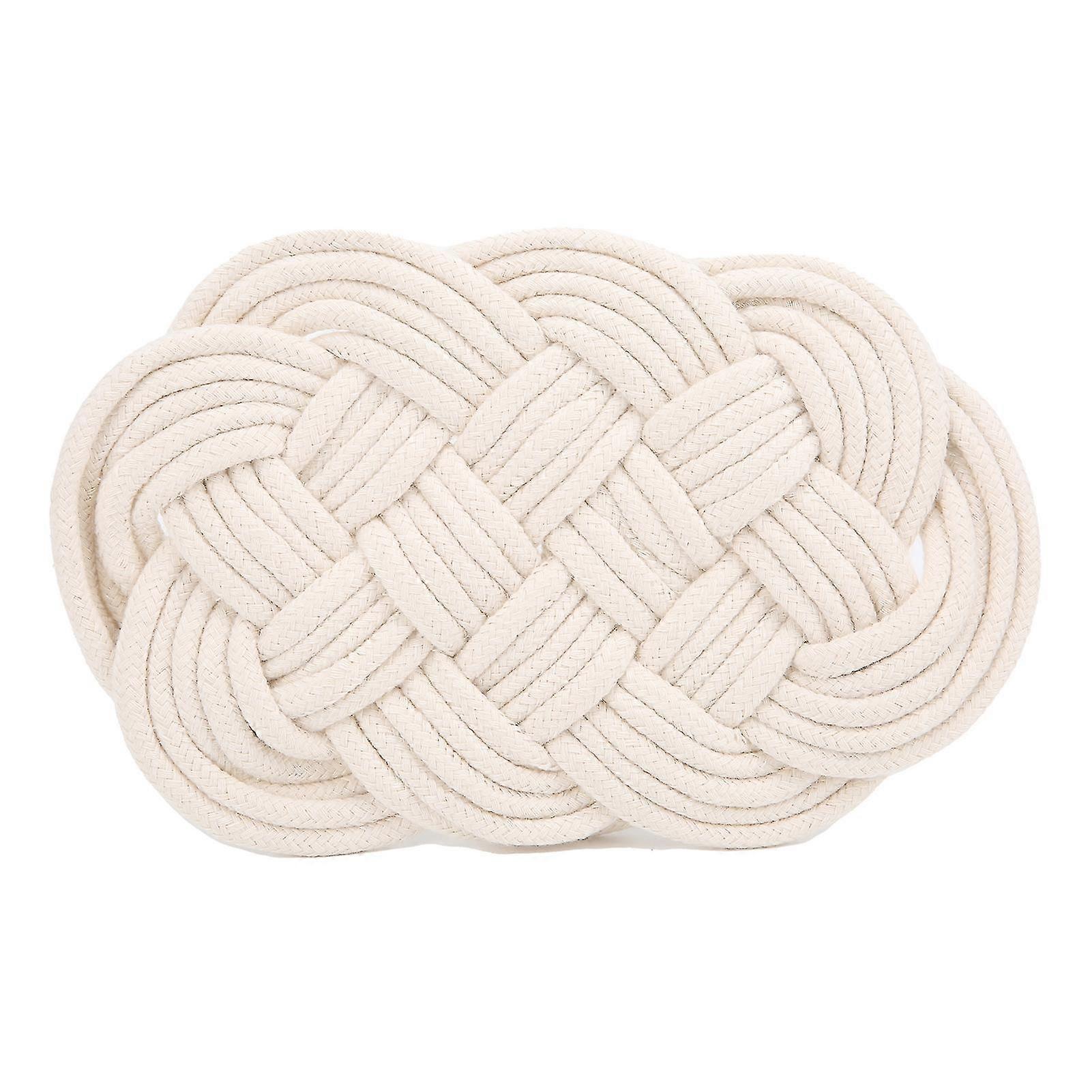 Cotton Woven Hot Pad Trivet for Kitchen Pots & Cups Insulation Table Mat Gift