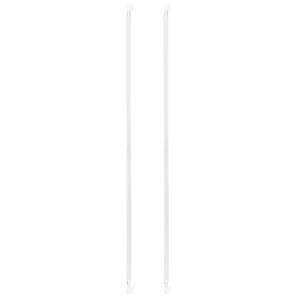 Plastic Blind Wand with Hook for Vertical Blinds   Lightweight Replacement Pull Rod for Easy Installation and Tilt Control