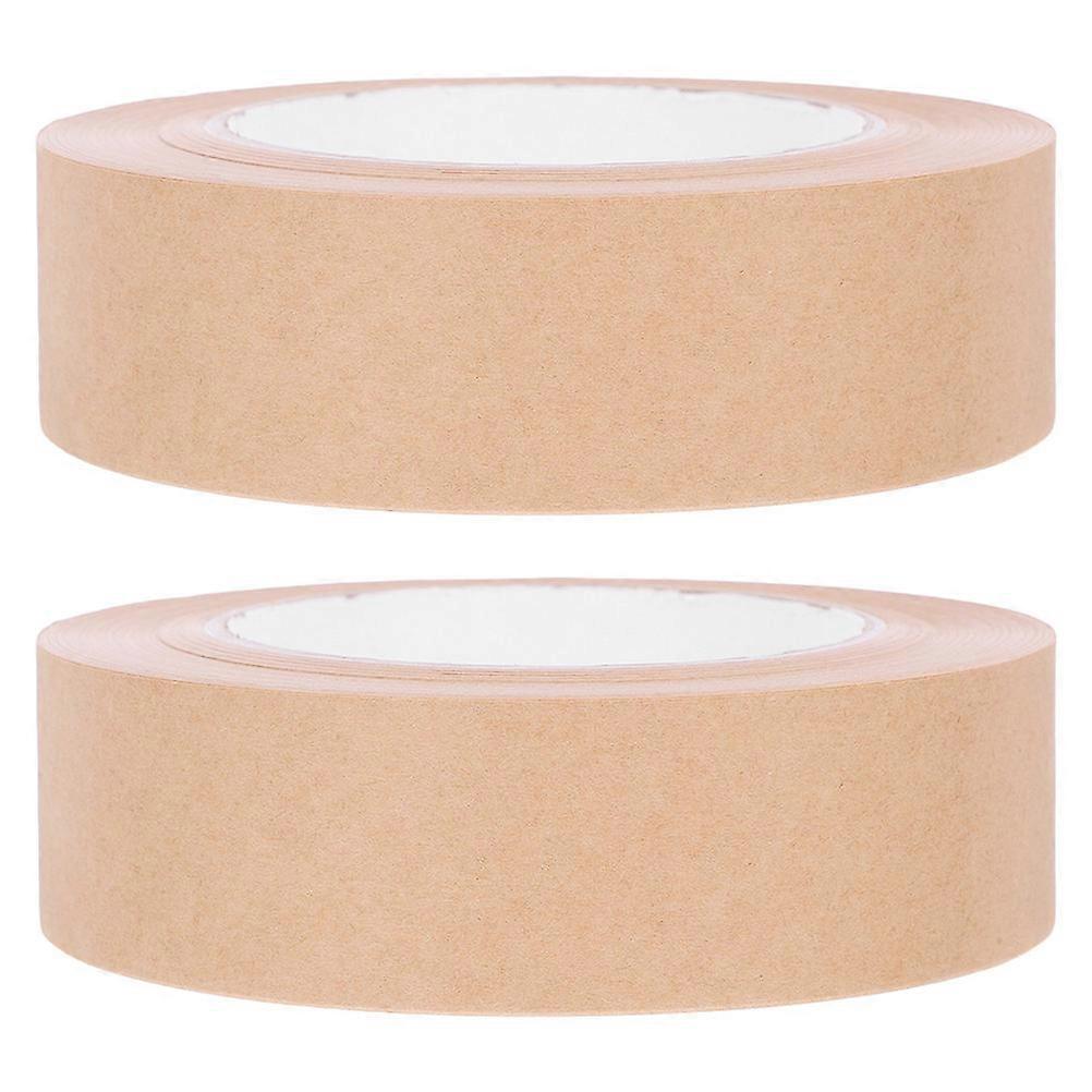 Packing Tape Water Activated Framing Tape Artwork Fixation Light Brown 48mm Width Mounting 2 Rolls