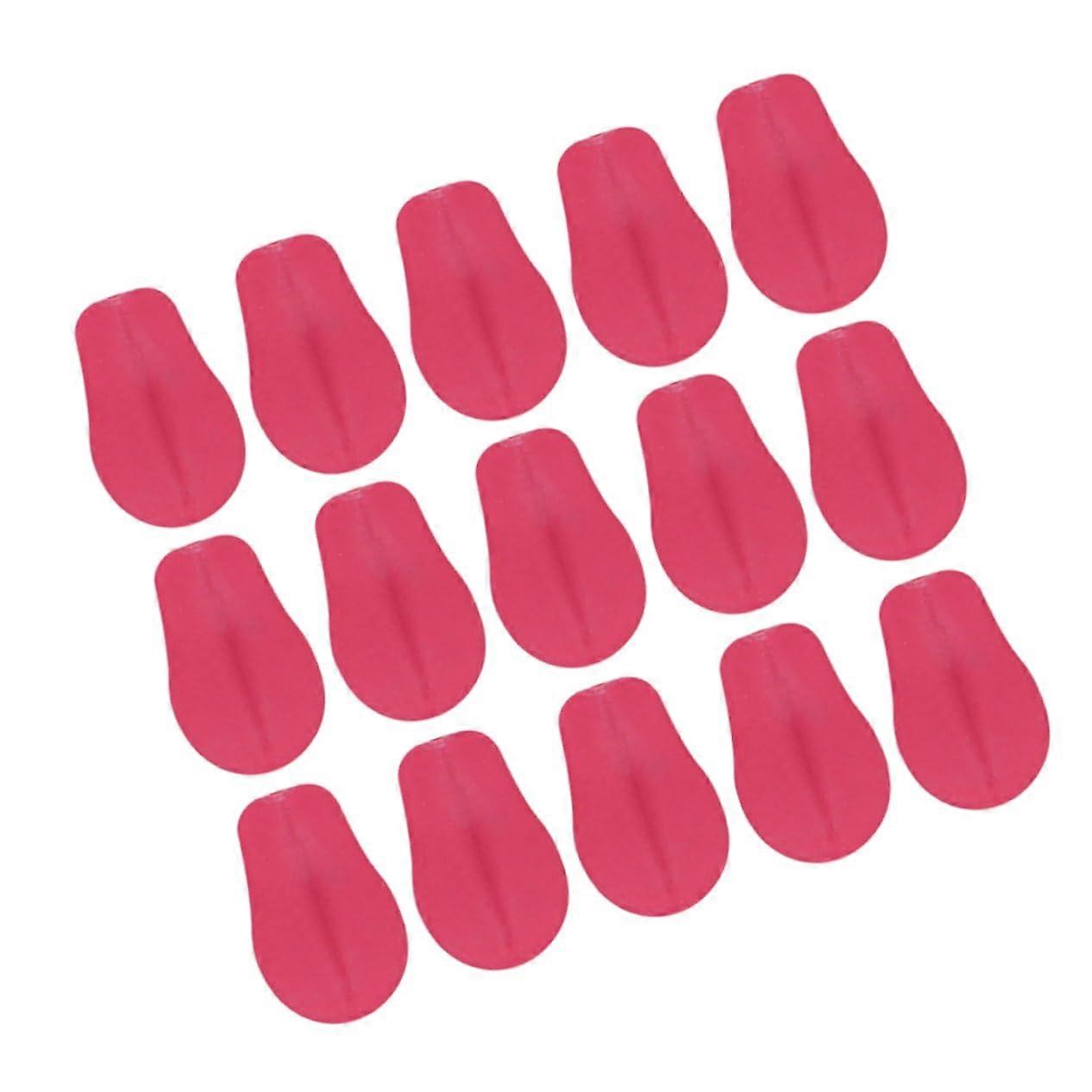 Plush Dog Tongue Props - 20-Piece Set For Pet Craft Toys, Doll Making Accessories, Soft Plush Material