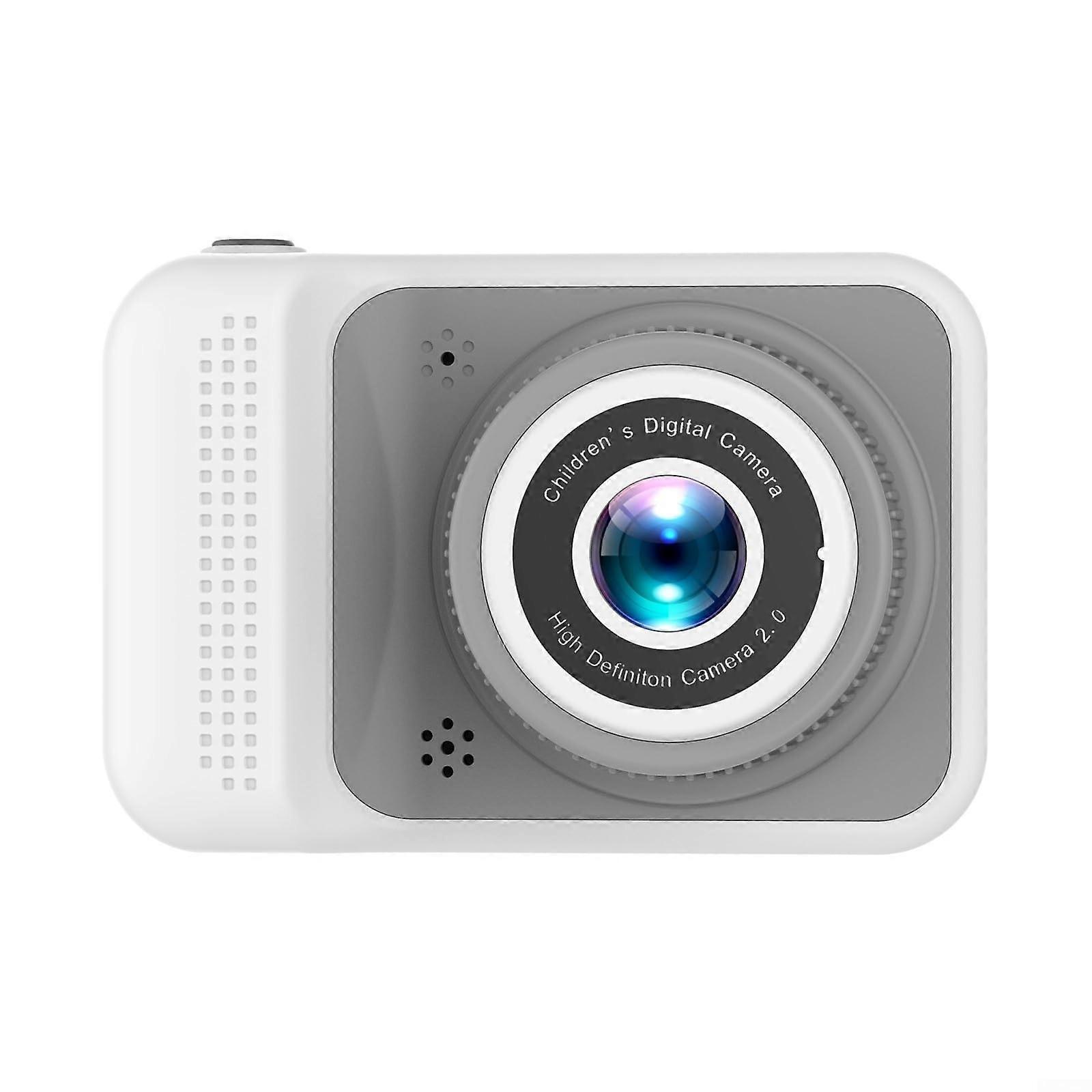 Kidfriendly Miniature Camera with IPS Screen, Creates Lasting Memories Through Images (Grey)