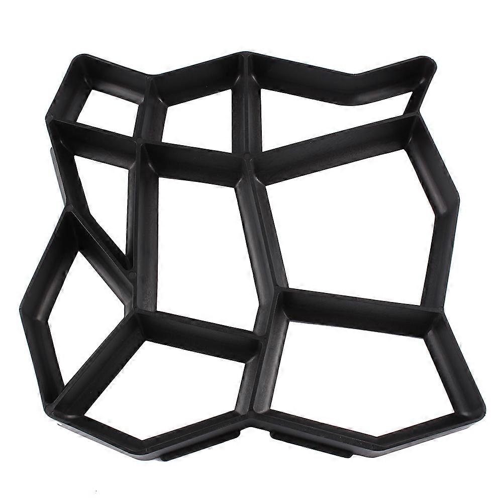 Driveway Paving Mold 43x43x4cm Black Concrete Pathmate Tool
