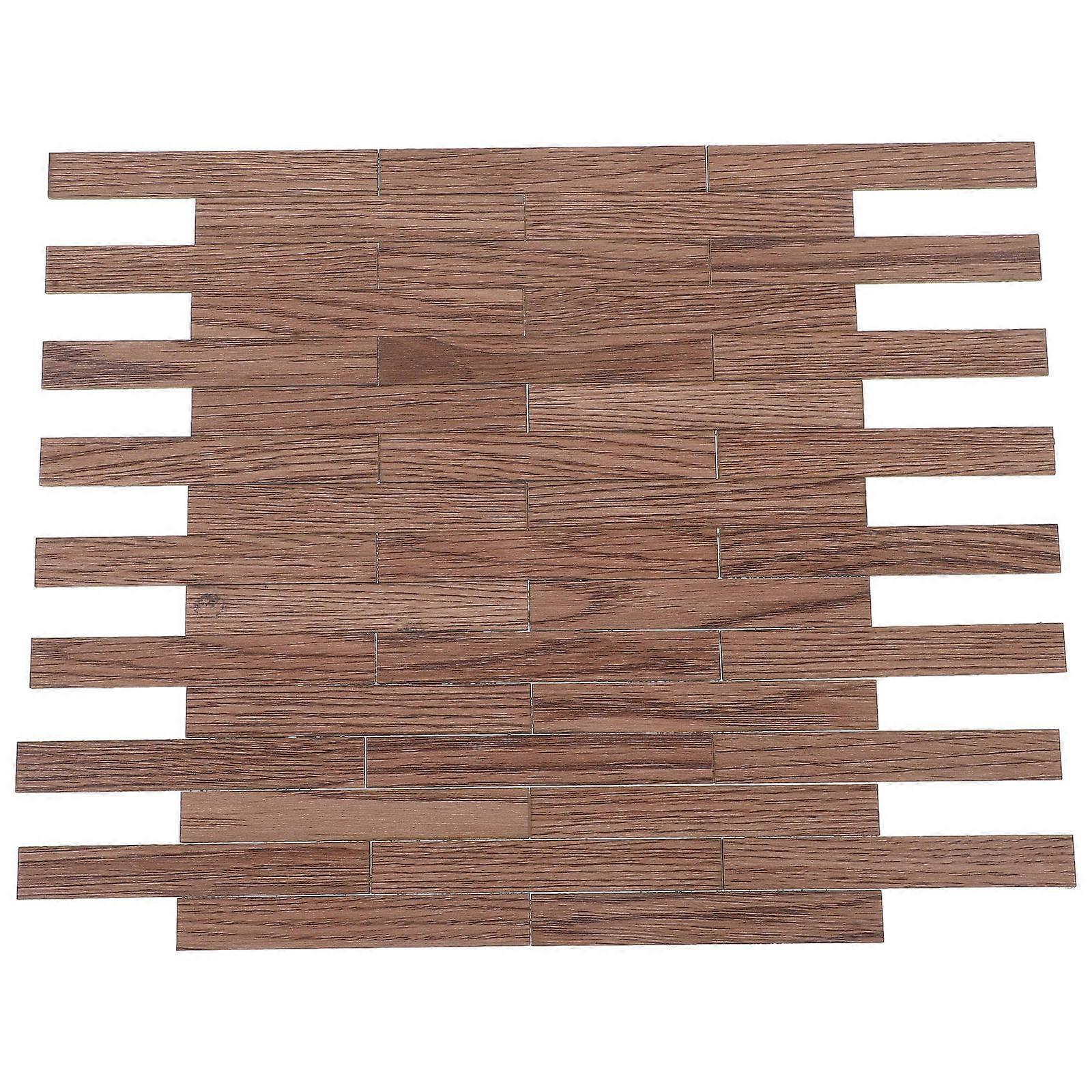 Mini House Flooring Models Miniature House Flooring Home Building Parquet Pattern 40Pcs