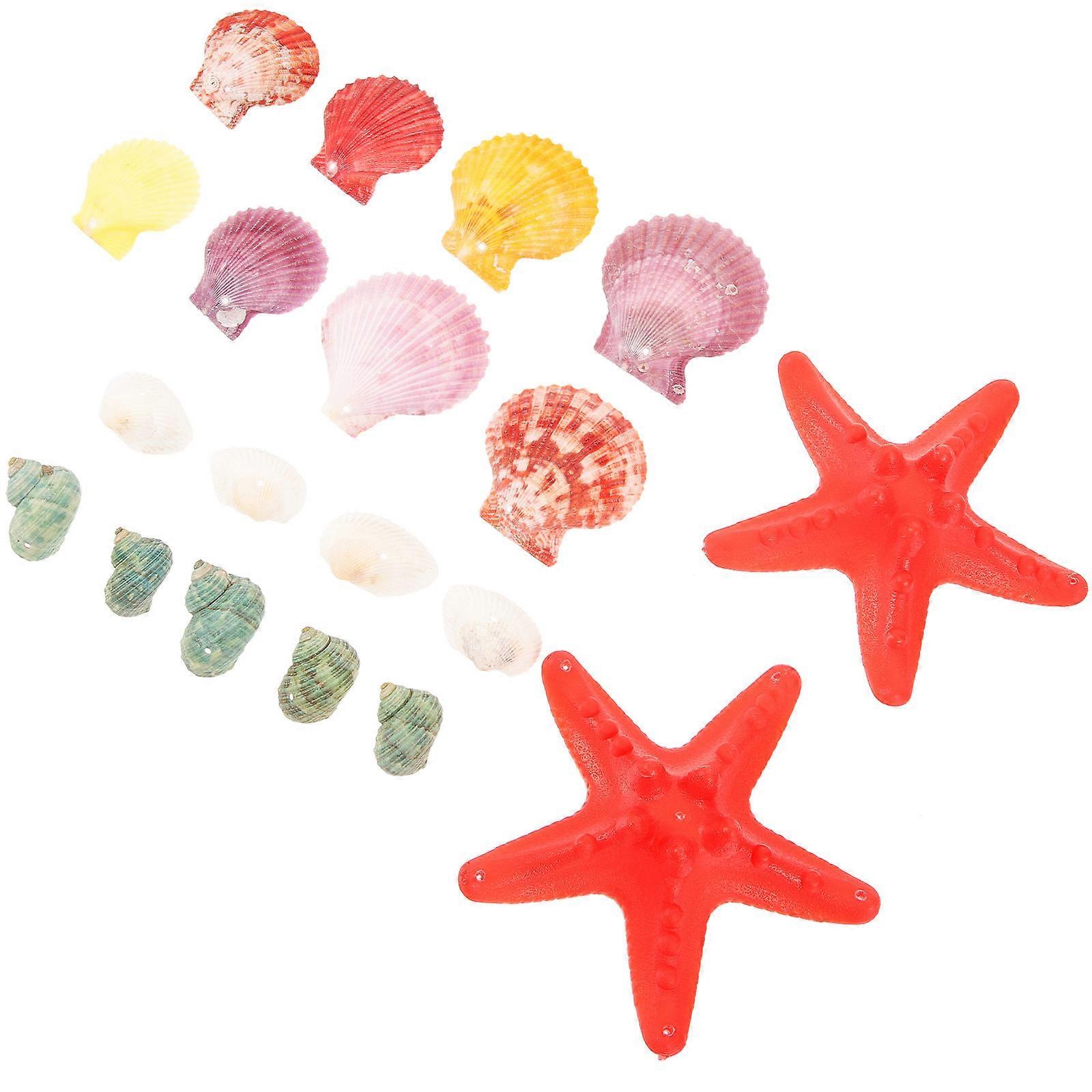 Elegant and Simple Design Shell Wind Chime Decor Indoor Hanging 4.13X4.13X1.18in 1Set