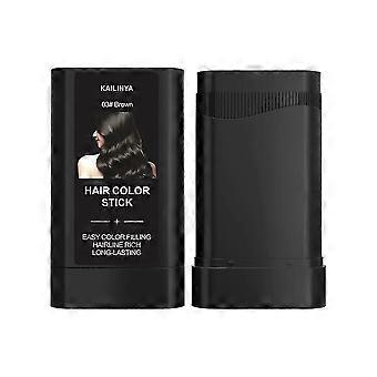 2-in-1 haarkleurstick en kam, veilige en comfortabele kam haarkleuring, retoucheerstick, waterdicht en zweetbestendig voor snelle aanraking