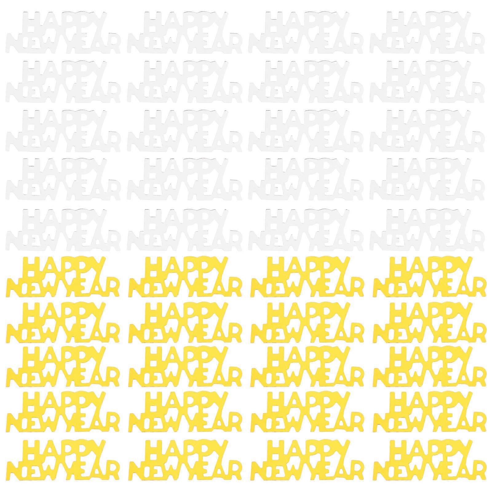 Party Confetti Decor Delicate New Year Confetti Plastic For Festive Atmosphere Assorted Color 450Pcs