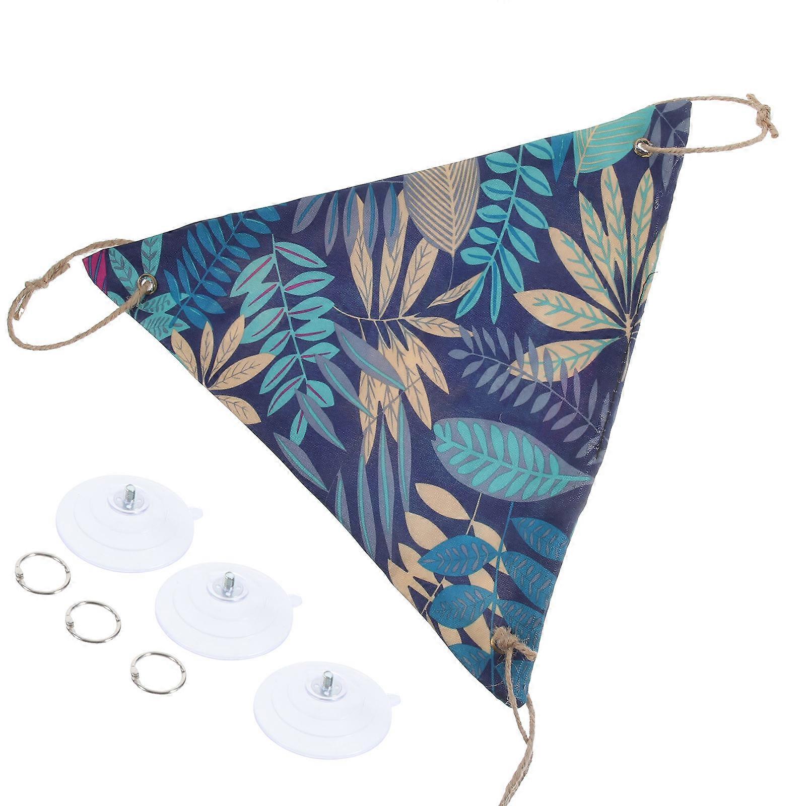 Pet Lizard Resting Hammock Suction Cup Technology 28.5x28.5cm 1 Set