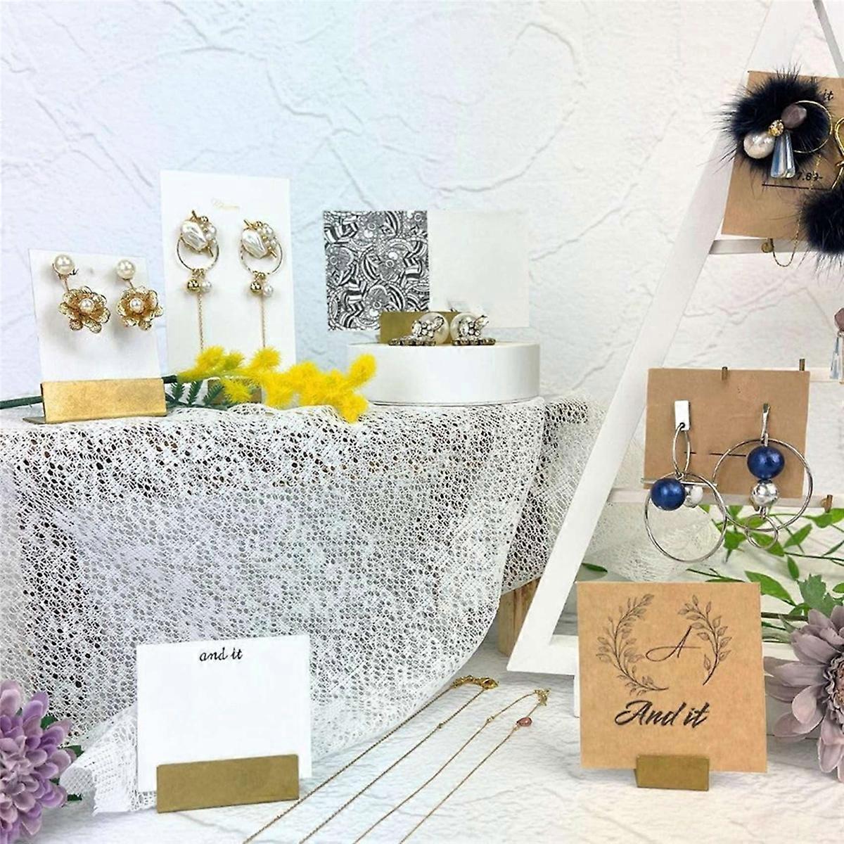 Tischkartenhalter 10 Stück breiter Vintage-Tischkartenhalter