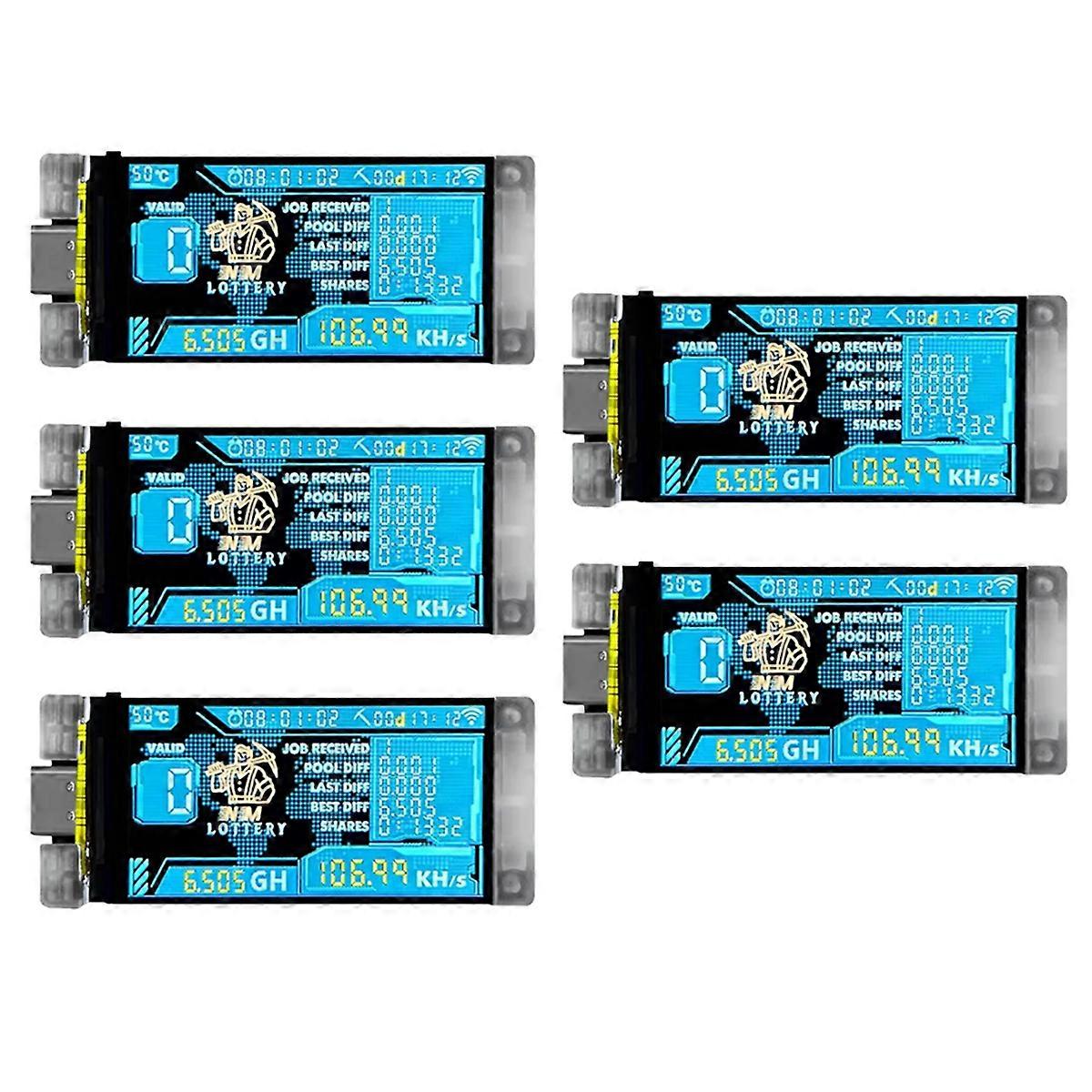 Bitco Nerd Miner BTC Crypto Solo Lottery 117KH/s