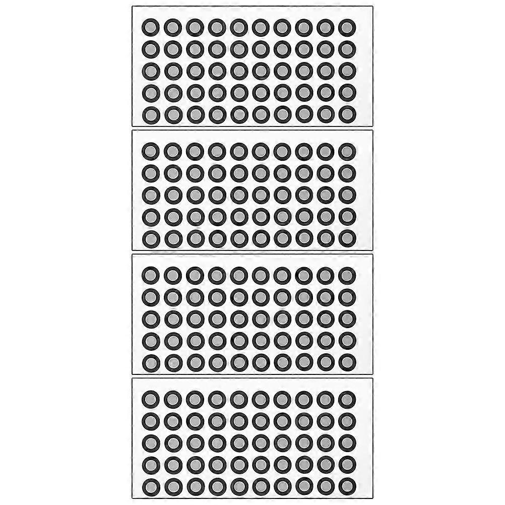 Reflector Stickers Scanning Marking Point Scanning Device Durability 0.39x0.39x0.06in 200 Pcs